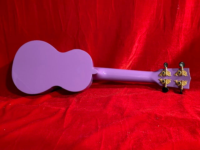 Mahalo MRIPP-U Rainbow Purple Ukulele w/Bag
