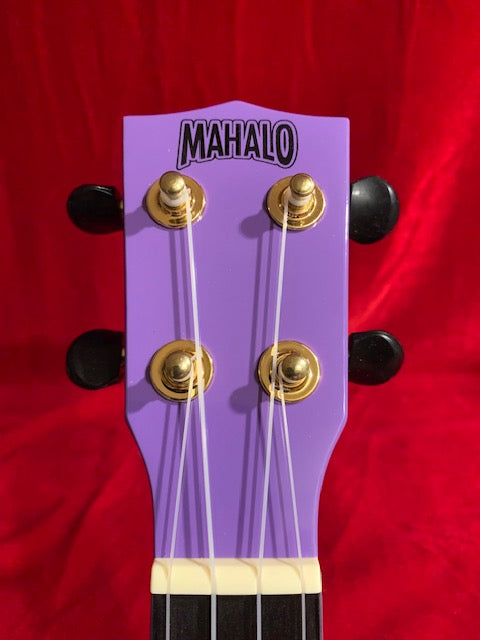 Mahalo MRIPP-U Rainbow Purple Ukulele w/Bag