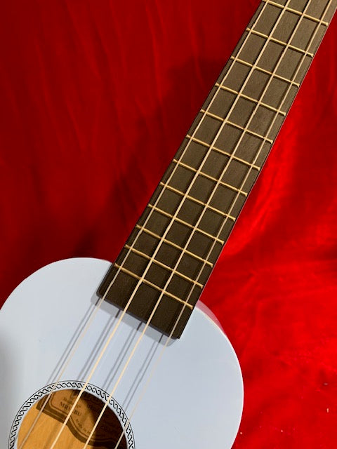Mahalo MRILBU-U Rainbow Light Blue Ukulele w/Bag